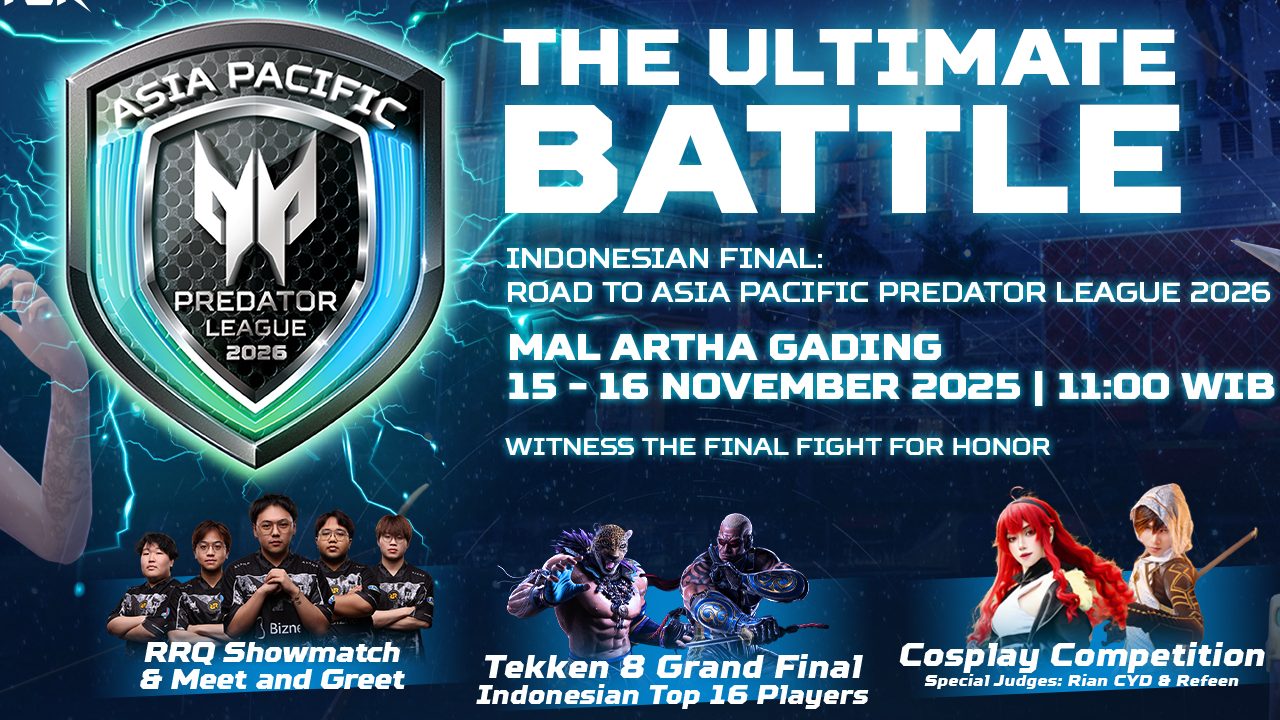 Read more about the article Acer Indonesia Holds Indonesian Final: Road to APAC Predator League 2026